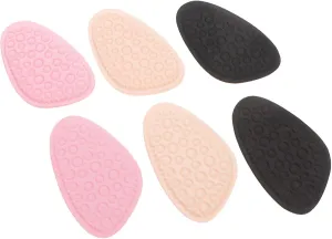 3Pairs Comfortable Forefoot Cushions for Women Wear Metatarsal Pads for High Heels Boots Sneakers Lightweight Shock Absorbent Shoe Inserts Skin
