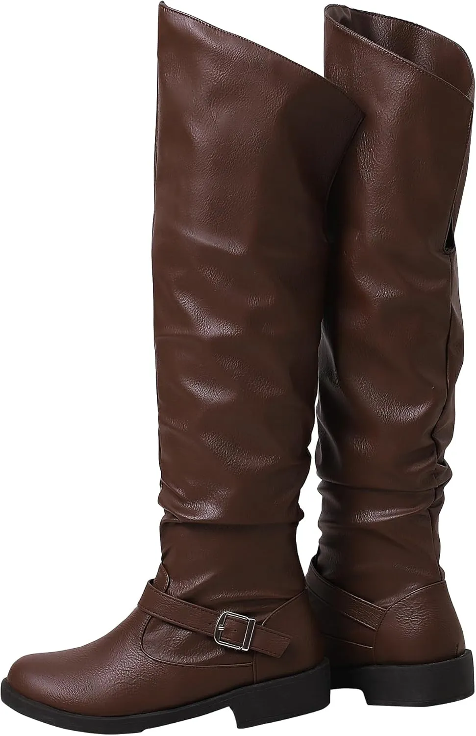 ACE SHOCK Men's Medieval Pirate Boots Renaissance Cosplay Boot for Men Halloween Costume Shoes