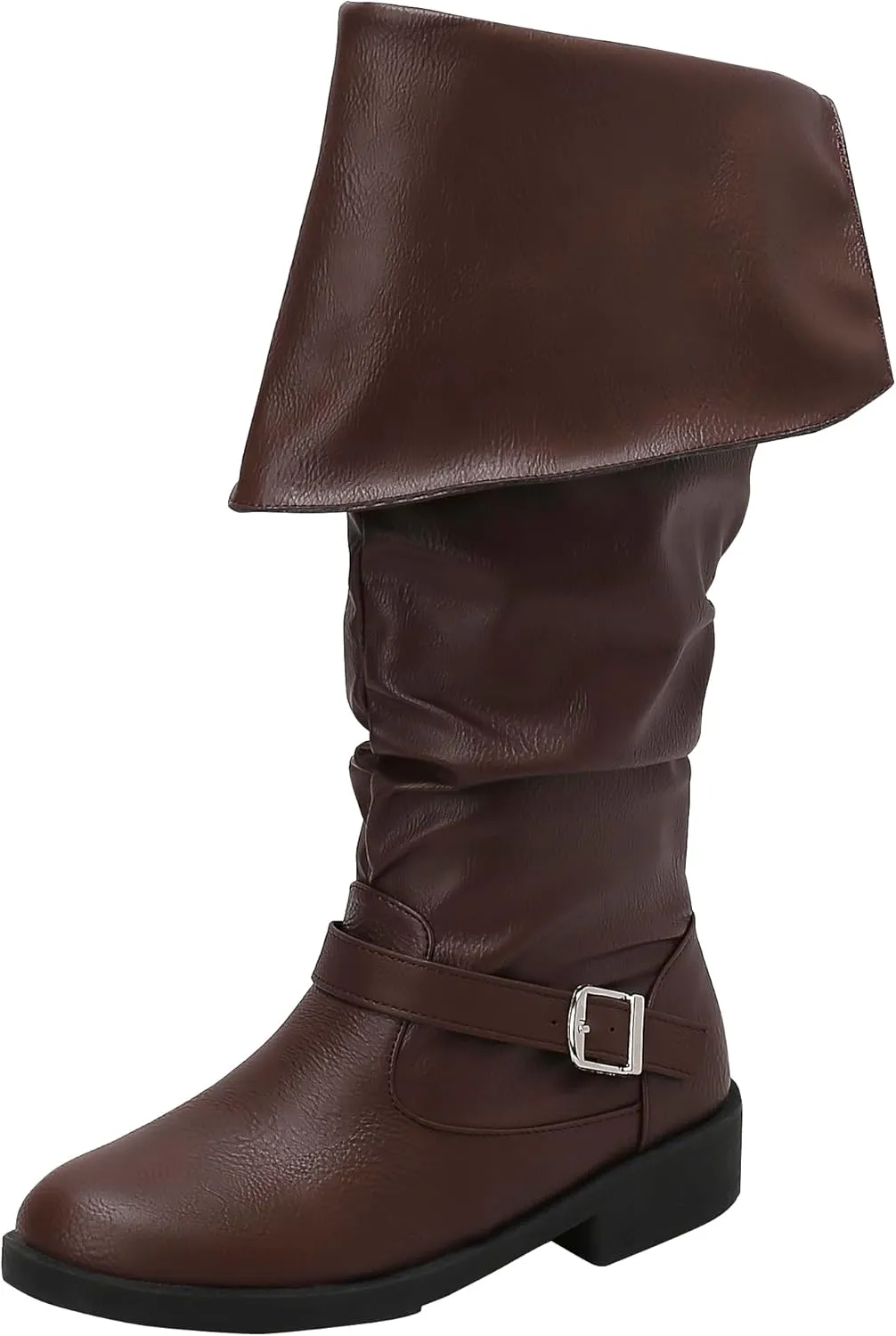 ACE SHOCK Men's Medieval Pirate Boots Renaissance Cosplay Boot for Men Halloween Costume Shoes