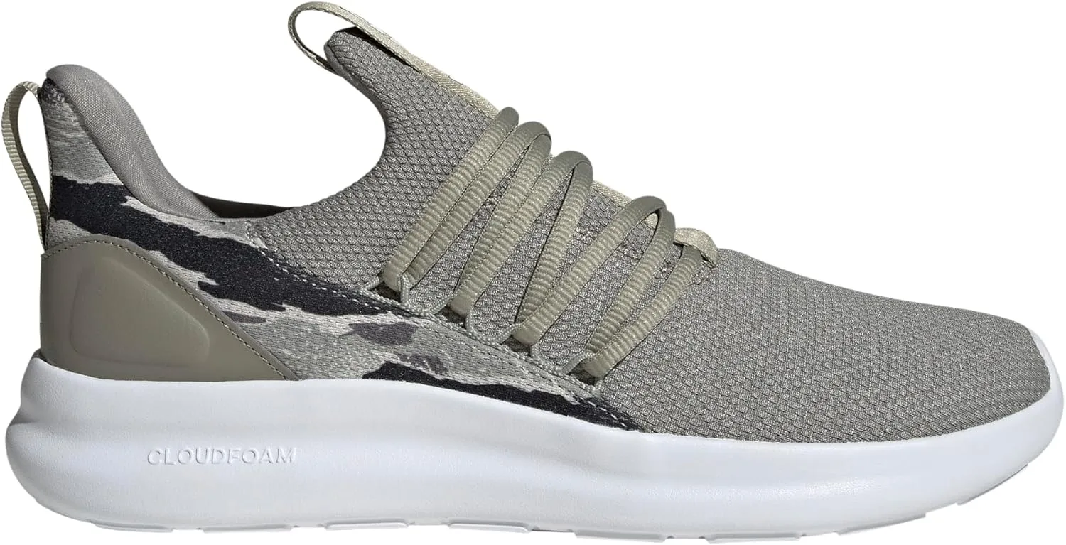 adidas Mens Lite Racer Adapt 7.0 Slip On Sneakers Shoes Casual - Black