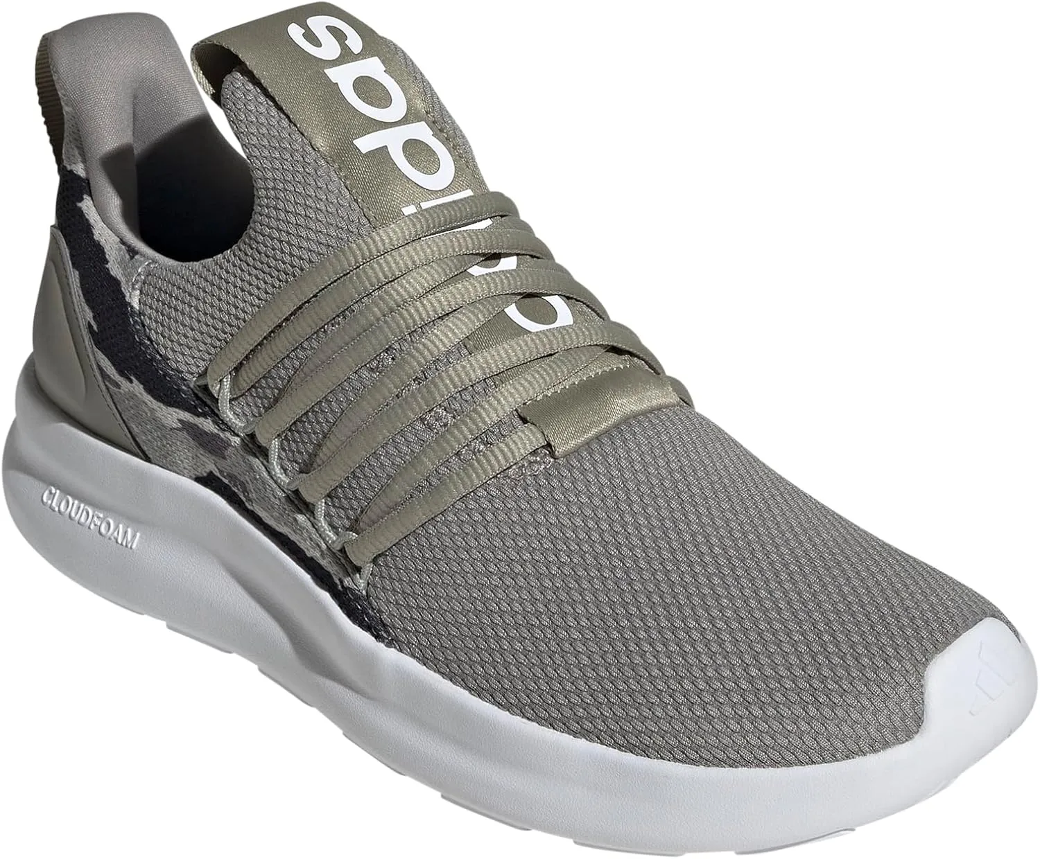 adidas Mens Lite Racer Adapt 7.0 Slip On Sneakers Shoes Casual - Black