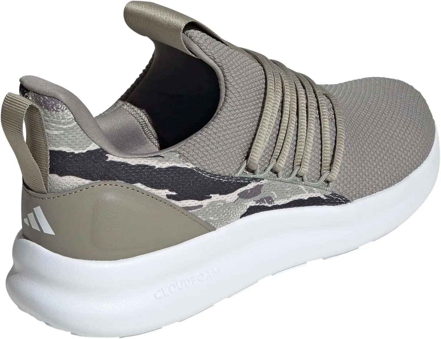 adidas Mens Lite Racer Adapt 7.0 Slip On Sneakers Shoes Casual - Black
