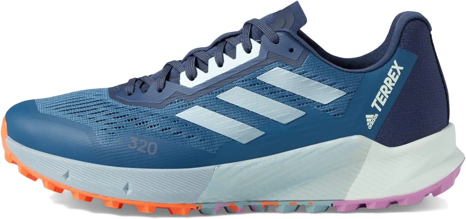 adidas Mens Terrex Agravic Flow 2 Trail Trail Running Sneakers Shoes - Green