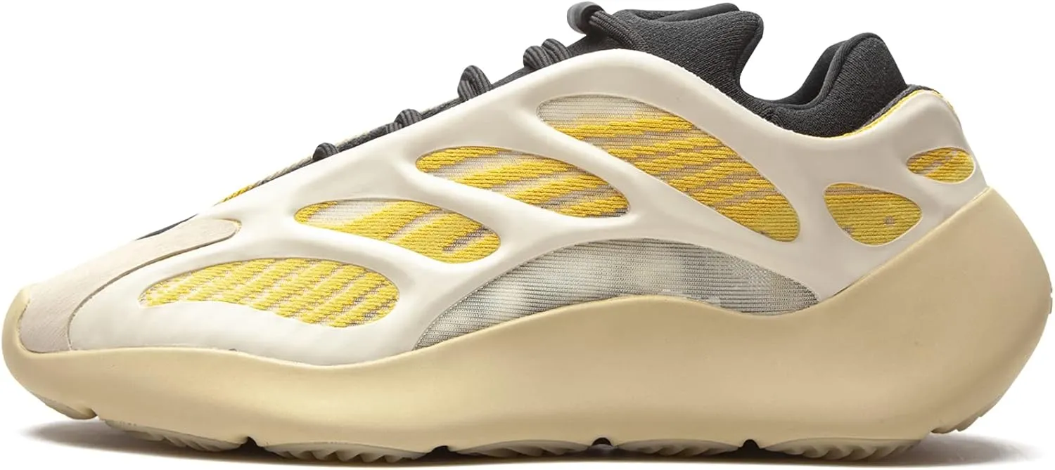 adidas Mens Yeezy 700 V3 Lace Up Sneakers Shoes Casual - Off White