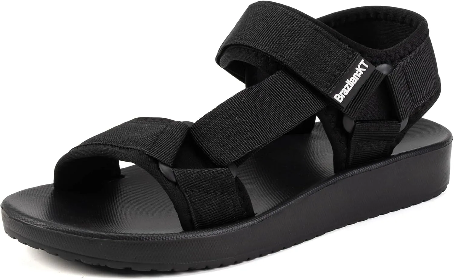 Adjustable Platform Sport Sandals, Unisex Comfort Straps