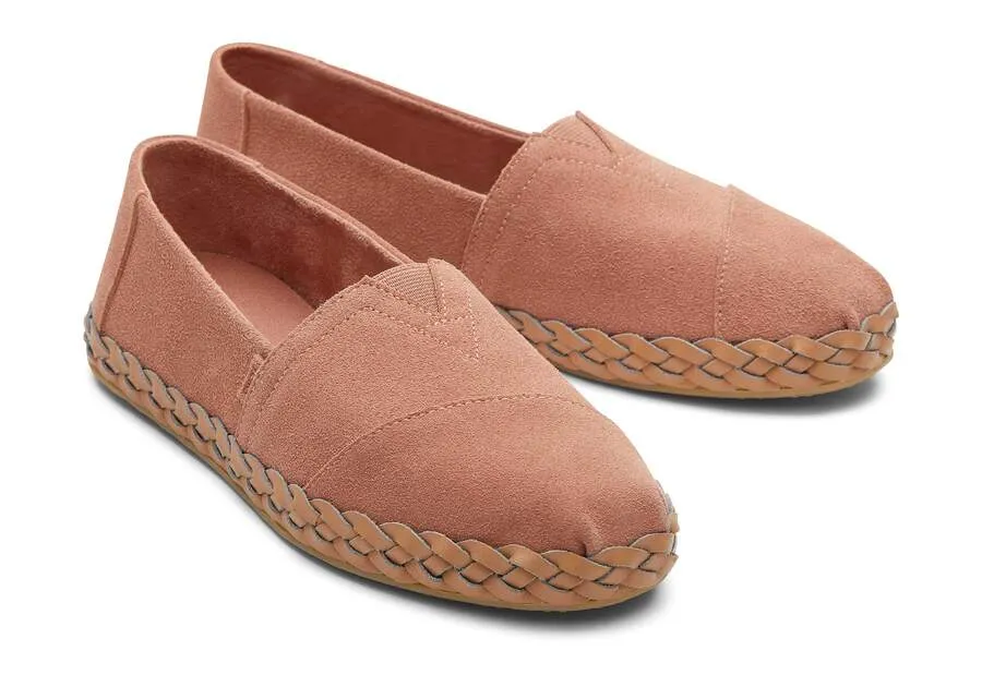 Alpargata Leather Suede Rose