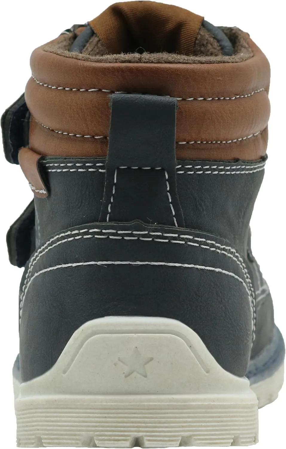 Apakowa Toddler Little Boys Water Resistant Ankle Work Boots (Toddler/Little Kid)