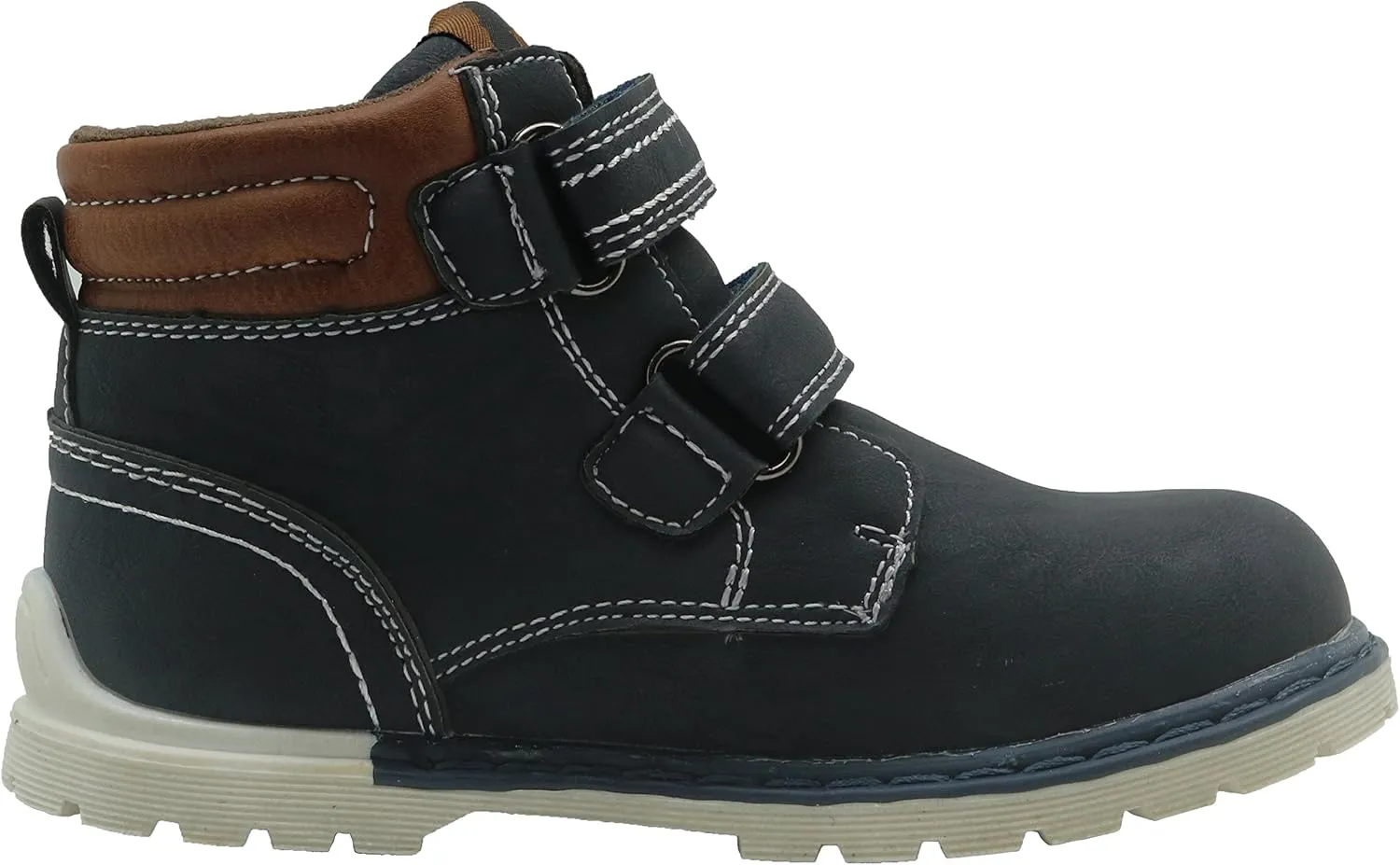 Apakowa Toddler Little Boys Water Resistant Ankle Work Boots (Toddler/Little Kid)