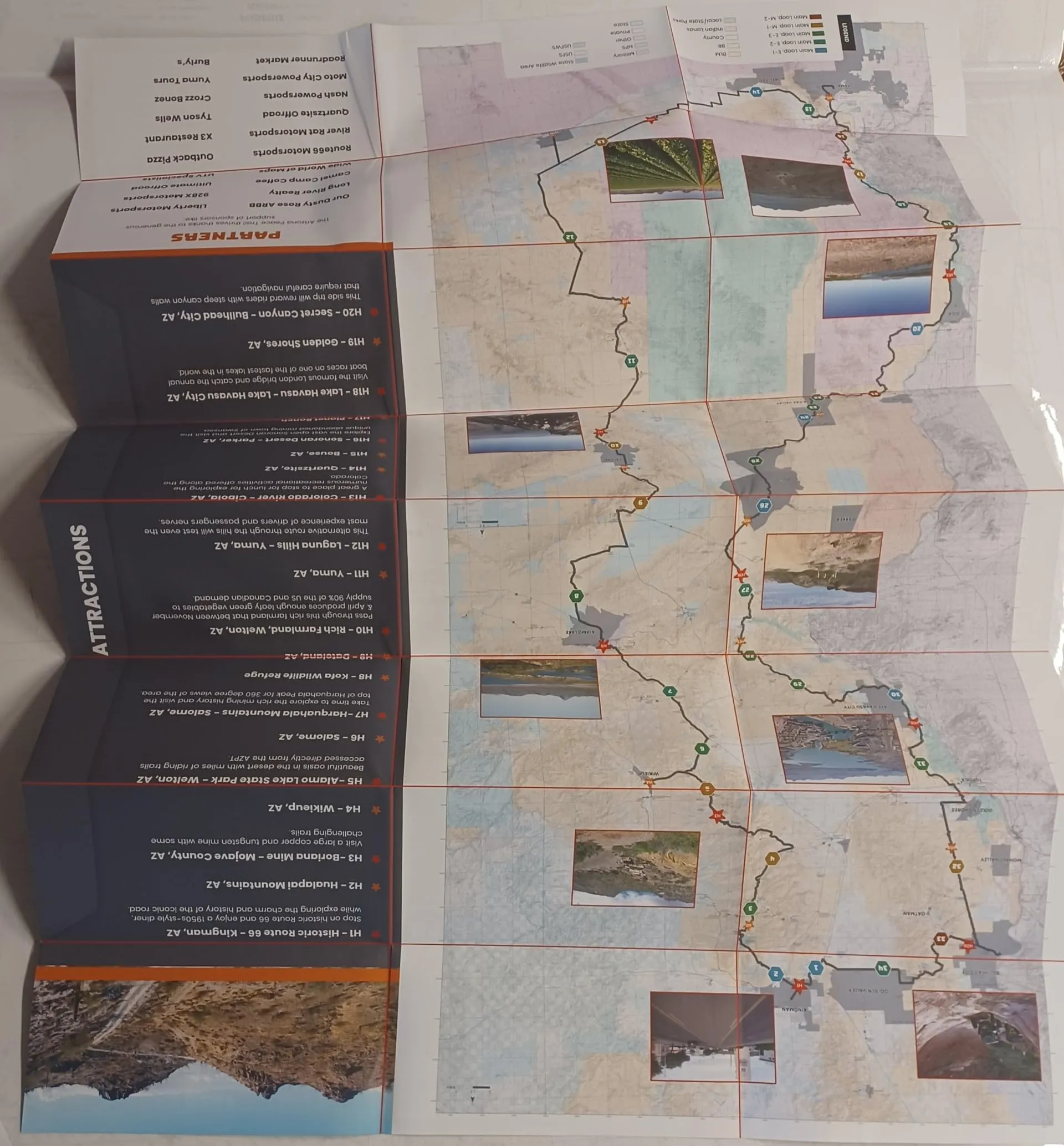 Arizona Peace Trail Atlas - Pocket Map [Map] Staff and Partners