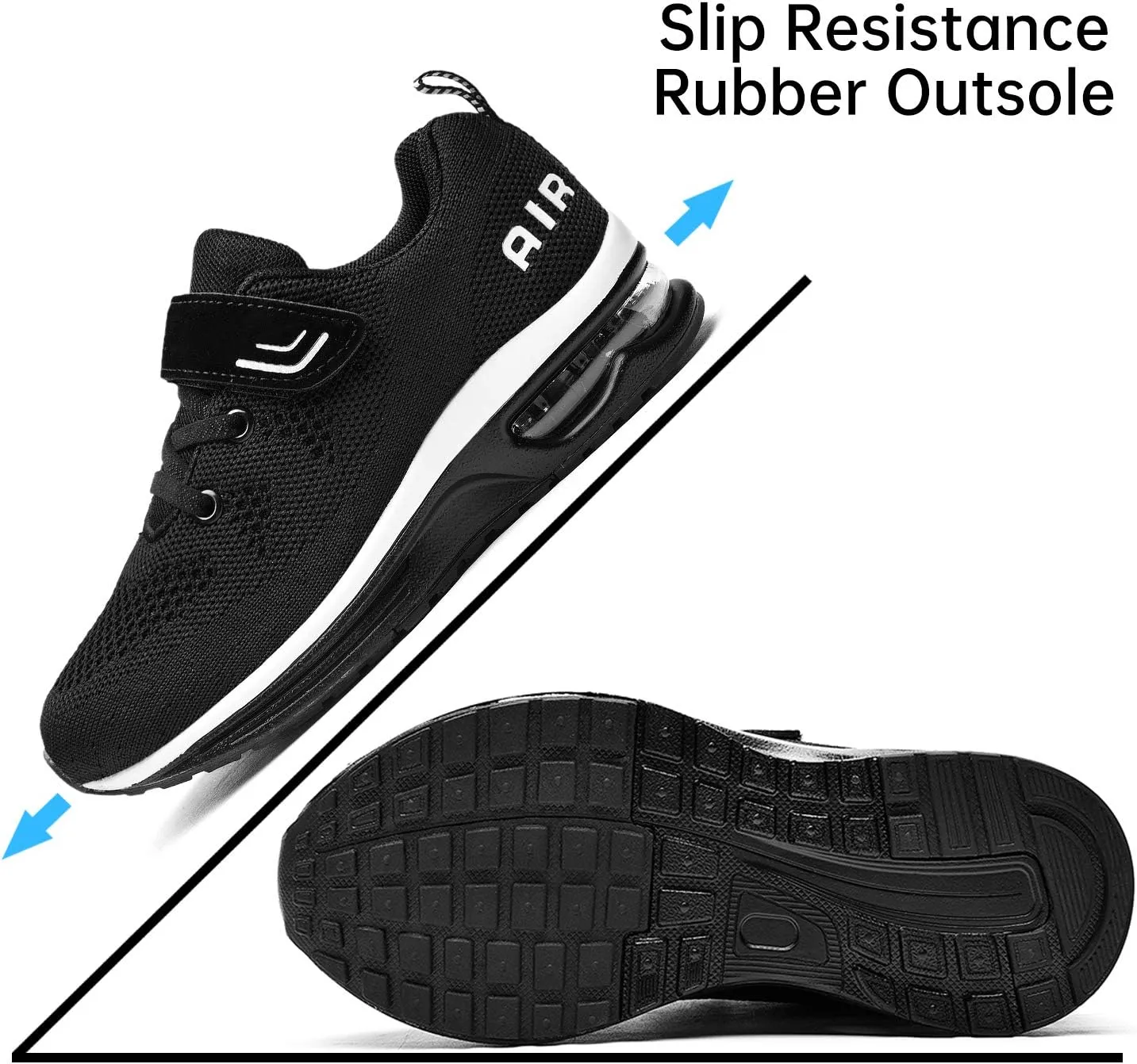 Autper Kids Air Tennis Running Shoes Memory Foam Athletic Lightweight Sports Walking Sneakers for Boys Girls (Little Kid/Big Kid)