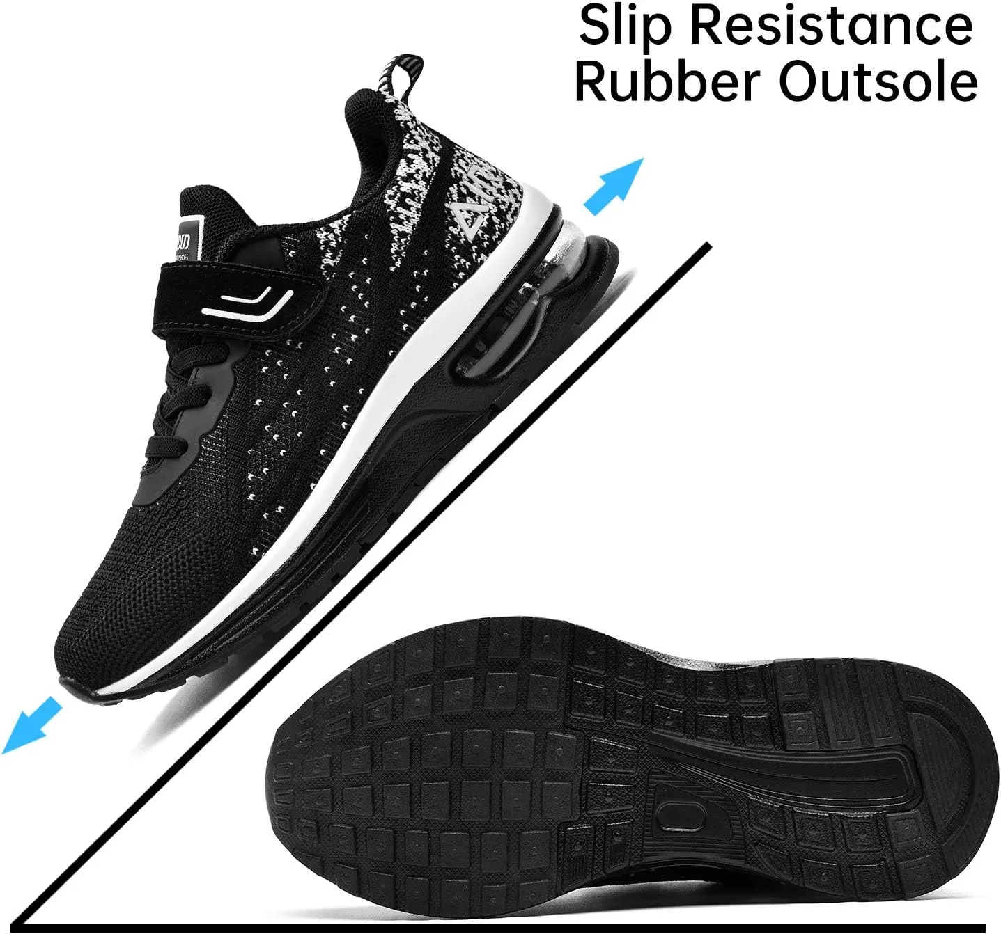 Autper Kids Air Tennis Running Shoes Memory Foam Athletic Lightweight Sports Walking Sneakers for Boys Girls (Little Kid/Big Kid)
