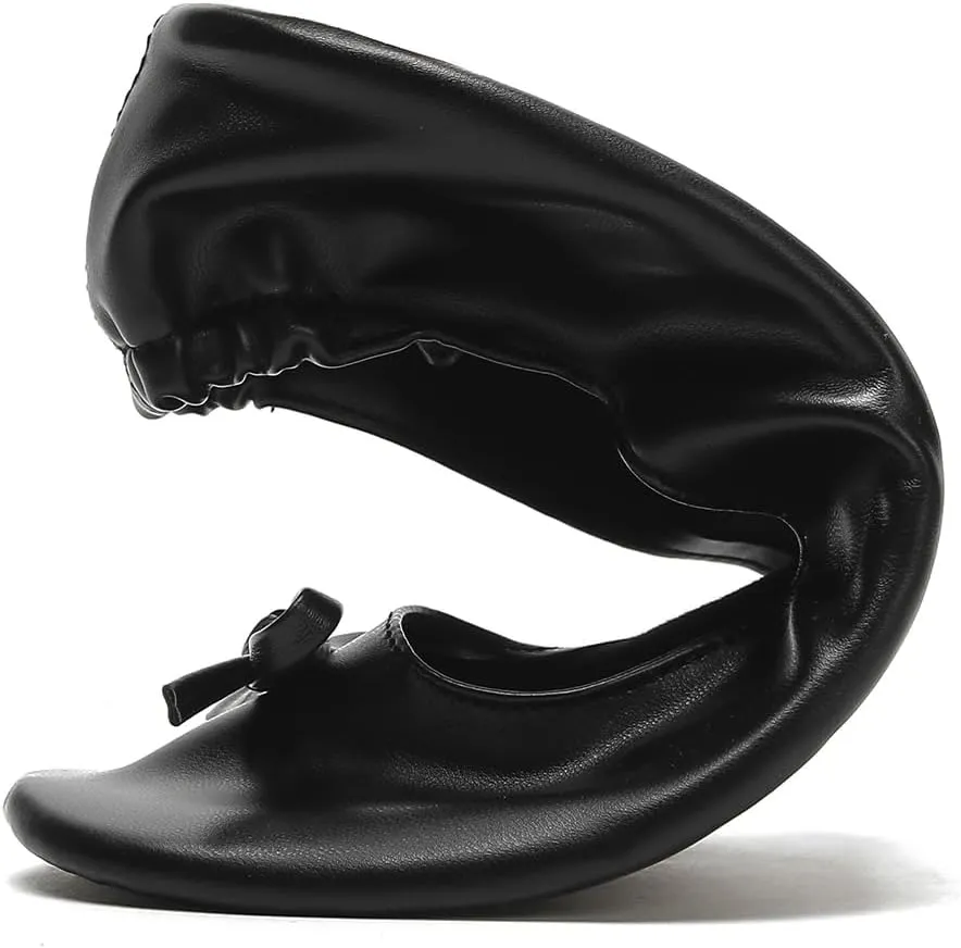 Ballet Flats Ballet Slippers Women Dance Shoes Womens Black Ballet Flats Ballerina Flats Foldable Flats for Women