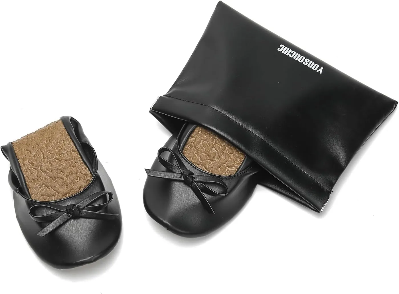 Ballet Flats Ballet Slippers Women Dance Shoes Womens Black Ballet Flats Ballerina Flats Foldable Flats for Women