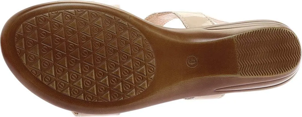 Bellini Chance Women's Elastic Strap Comfortable Sling Back Heeled Sandal