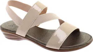 Bellini Chance Women's Elastic Strap Comfortable Sling Back Heeled Sandal
