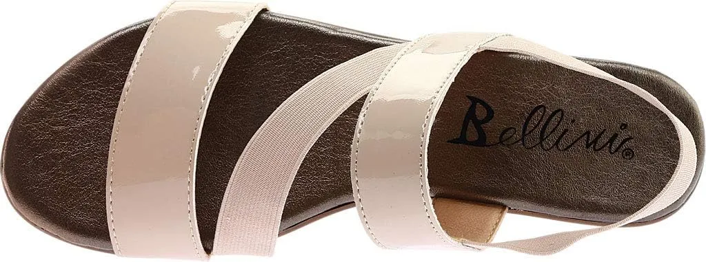 Bellini Chance Women's Elastic Strap Comfortable Sling Back Heeled Sandal