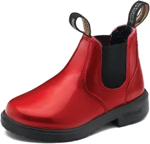 Blundstone Range Boot (Toddler/Little Kid/Big Kid) Patent Red AU 2 (3-3.5 US Little Kid/Big Kid) M