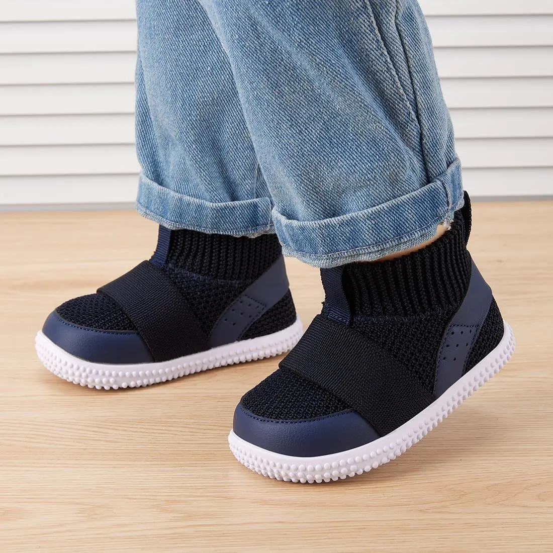 BMCiTYBM Baby Shoes Boy Girl Infant Sneakers Non-Slip First Walkers 6-12 Months
