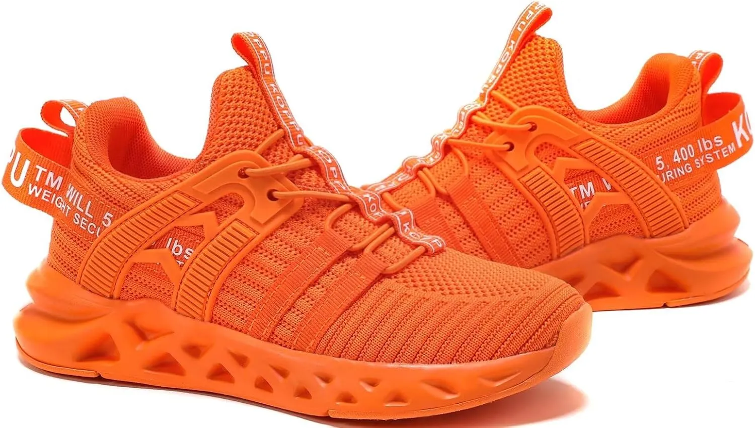 Boys Tennis Shoes Girls Kids Slip on Sneakers Lightweight Running Shoes for Athletic Walking