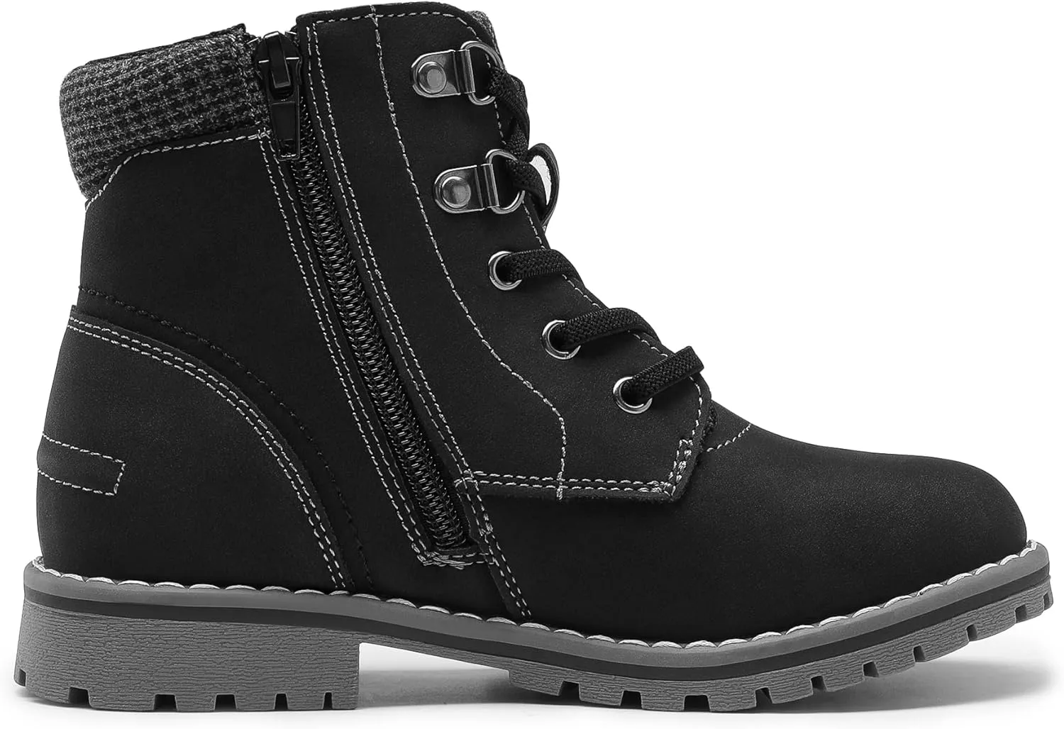 Bruno Marc Boys Girls Ankle Boots Side Zipper Outdoor Comfort Autumn Winter Boots(Toddler/Little Kid/Big Kid)