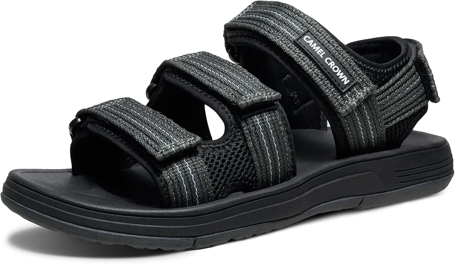 CAMEL CROWN Men's Athletic Sandals Breathable Mesh Hiking Sandals Open Toe Sandals for Men Summer Casual Sport