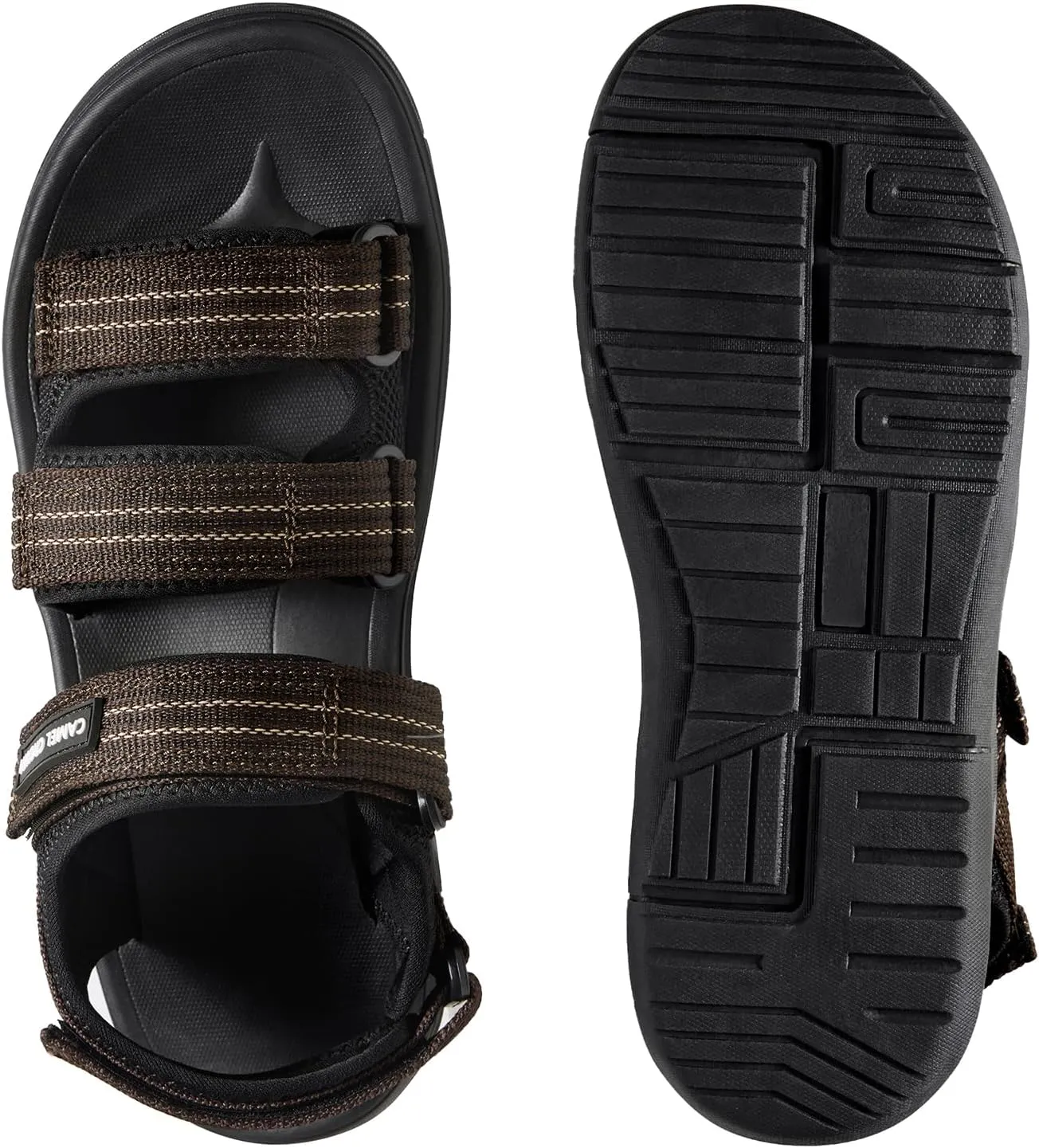 CAMEL CROWN Men's Athletic Sandals Breathable Mesh Hiking Sandals Open Toe Sandals for Men Summer Casual Sport