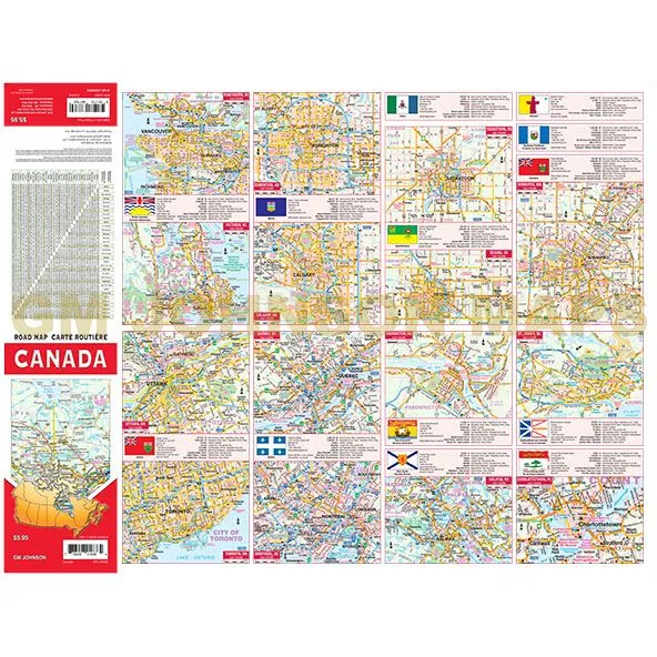 Canada, Canada Road Map [Map] Lucidmap