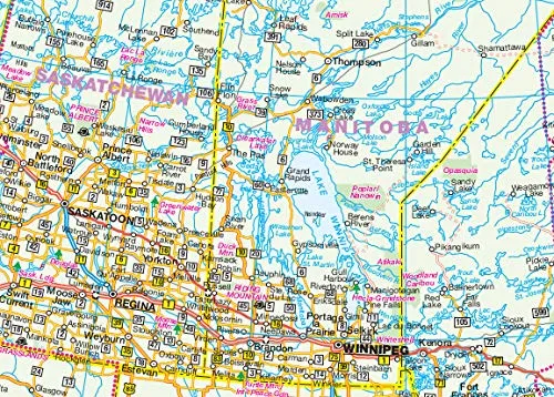 Canada, Canada Road Map [Map] Lucidmap