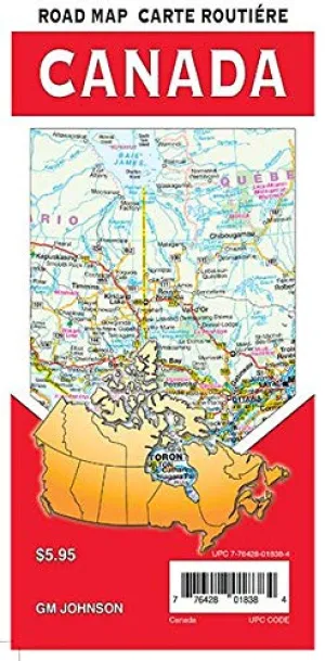 Canada, Canada Road Map [Map] Lucidmap
