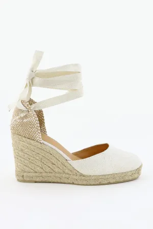 Castaner espadrilles Carina 8 021767 wit