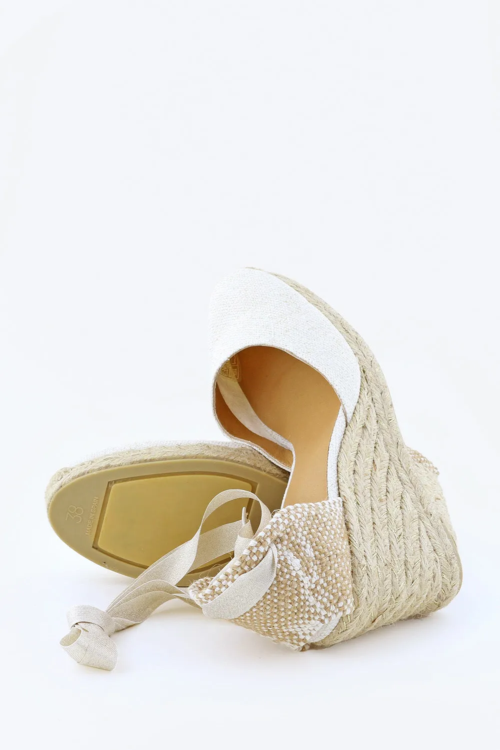 Castaner espadrilles Carina 8 021767 wit