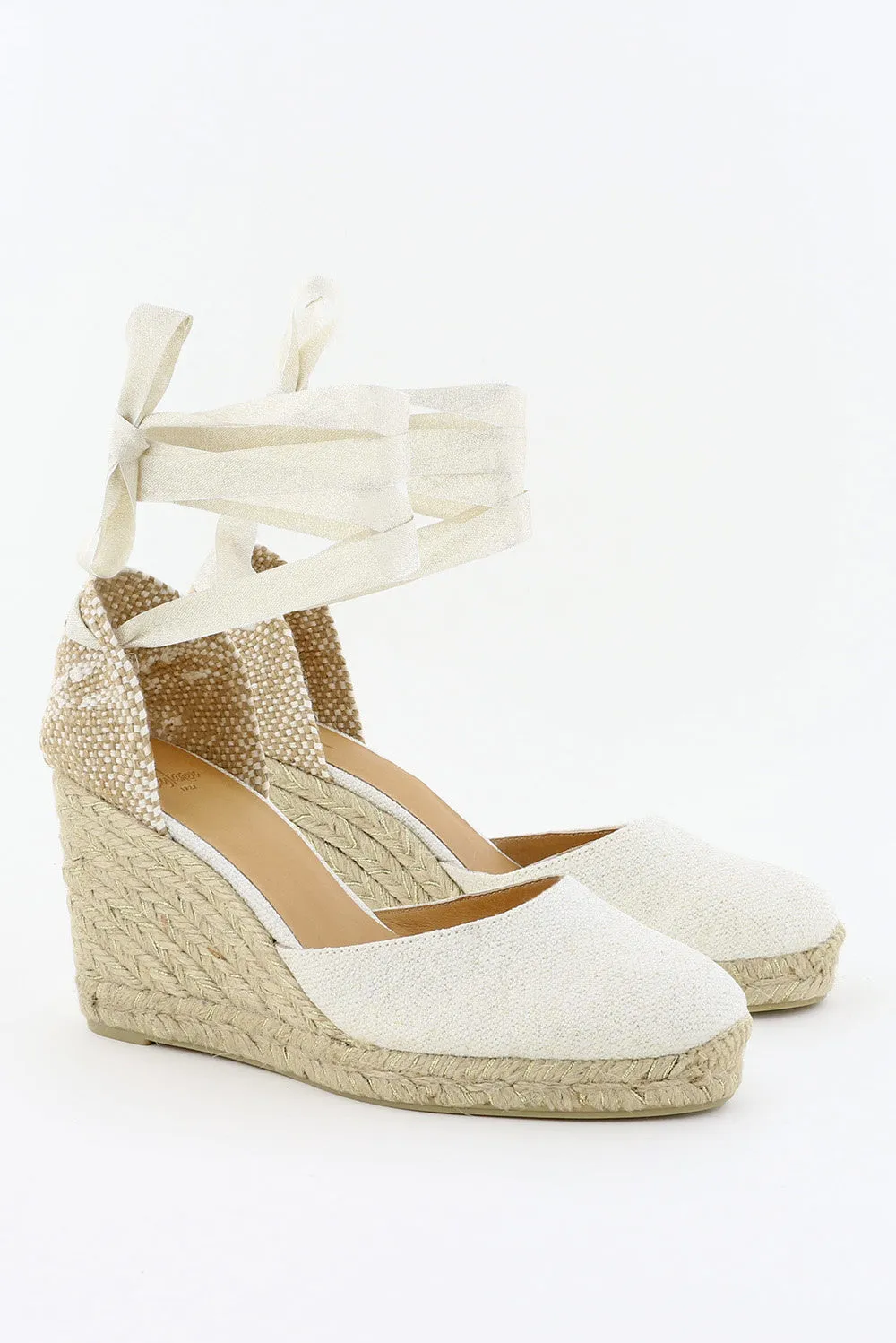 Castaner espadrilles Carina 8 021767 wit