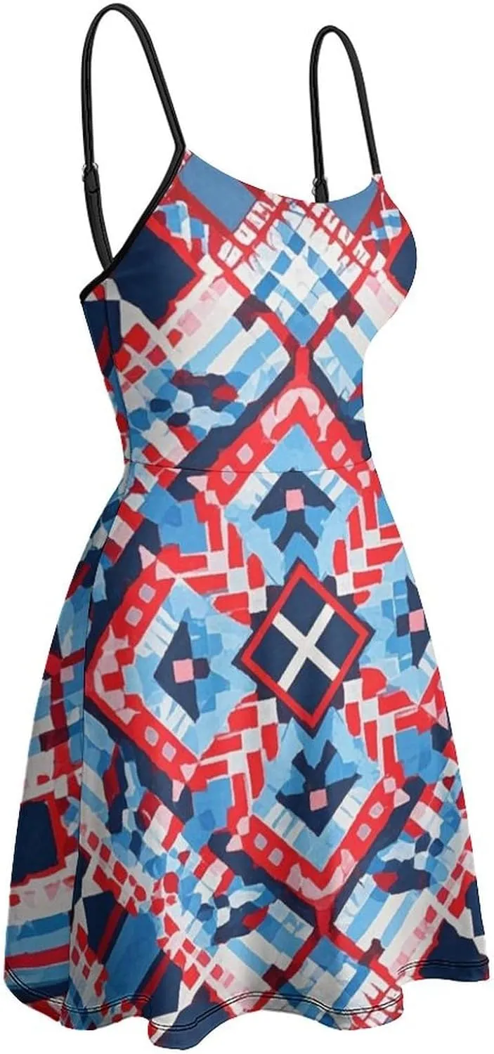 Casual Summer Dress V-Neck Sleeveless Fitted Beach Party Maxi Dress