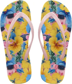 chaqlin Shower Slides for Women Pool Sandals with Rubber Sole, Quick-Dry Waterproof Vacation Footwear