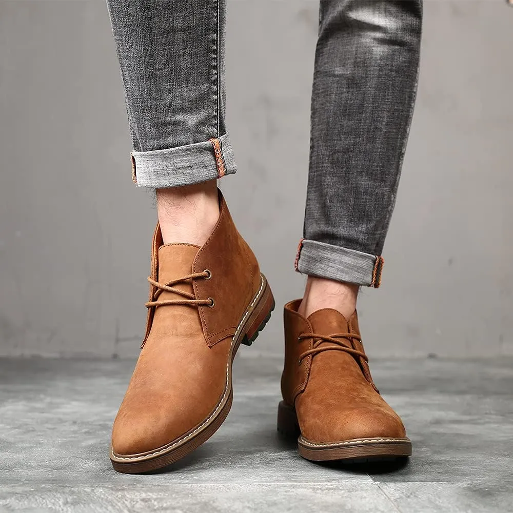 Chukka Boots Fashion and Comfort Casual Oxfords Ankle Lace Up Boot