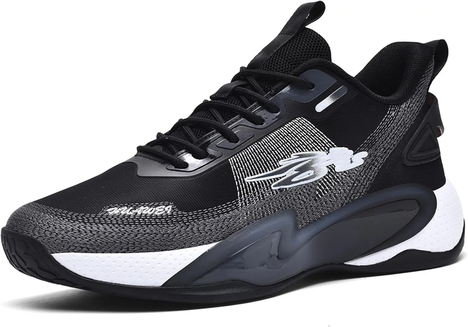 CJSPORX Men Basketball Shoes Non Slip Breathable Outdoor Fashion Sneakers