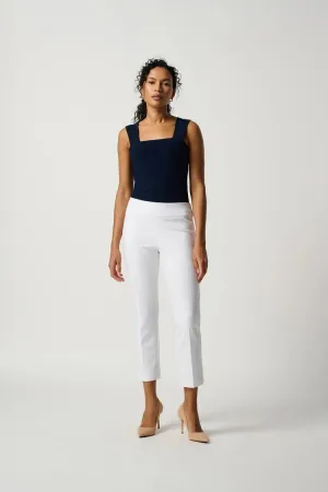 Classic Cropped Pant in White 181089