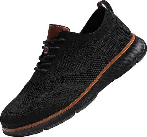 Clearance Items Cheap Stuff Men's Casual Dress Shoes Comfort Walking Shoes Mesh Urban Shoes for Men Platform Sneakers for Women Mens Comfy Dress Shoes Orthopedic Breathable Soft Slip On