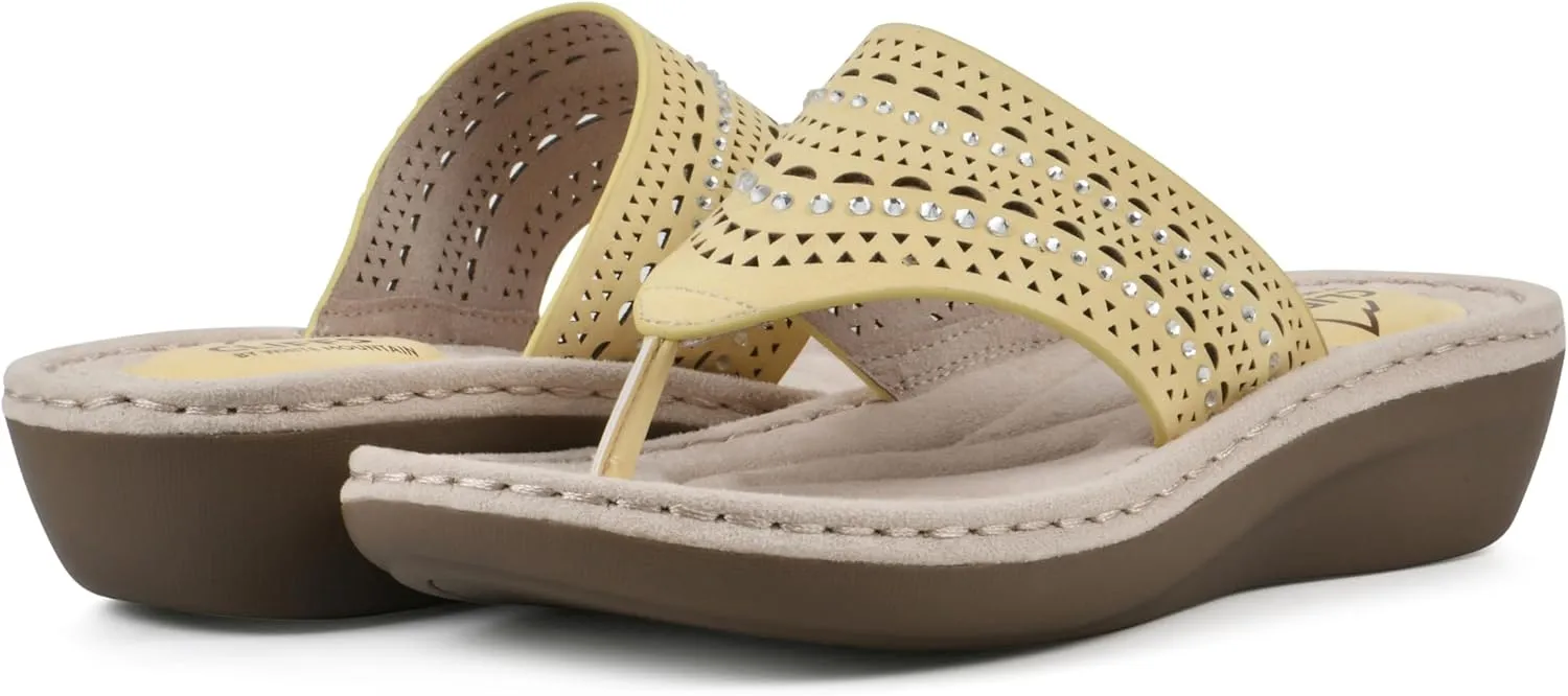 CLIFFS BY WHITE MOUNTAIN Women's Comate Flip-Flop