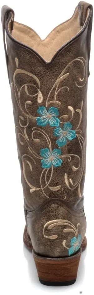 CORRAL Women's L5255 Floral Embroidery Boots