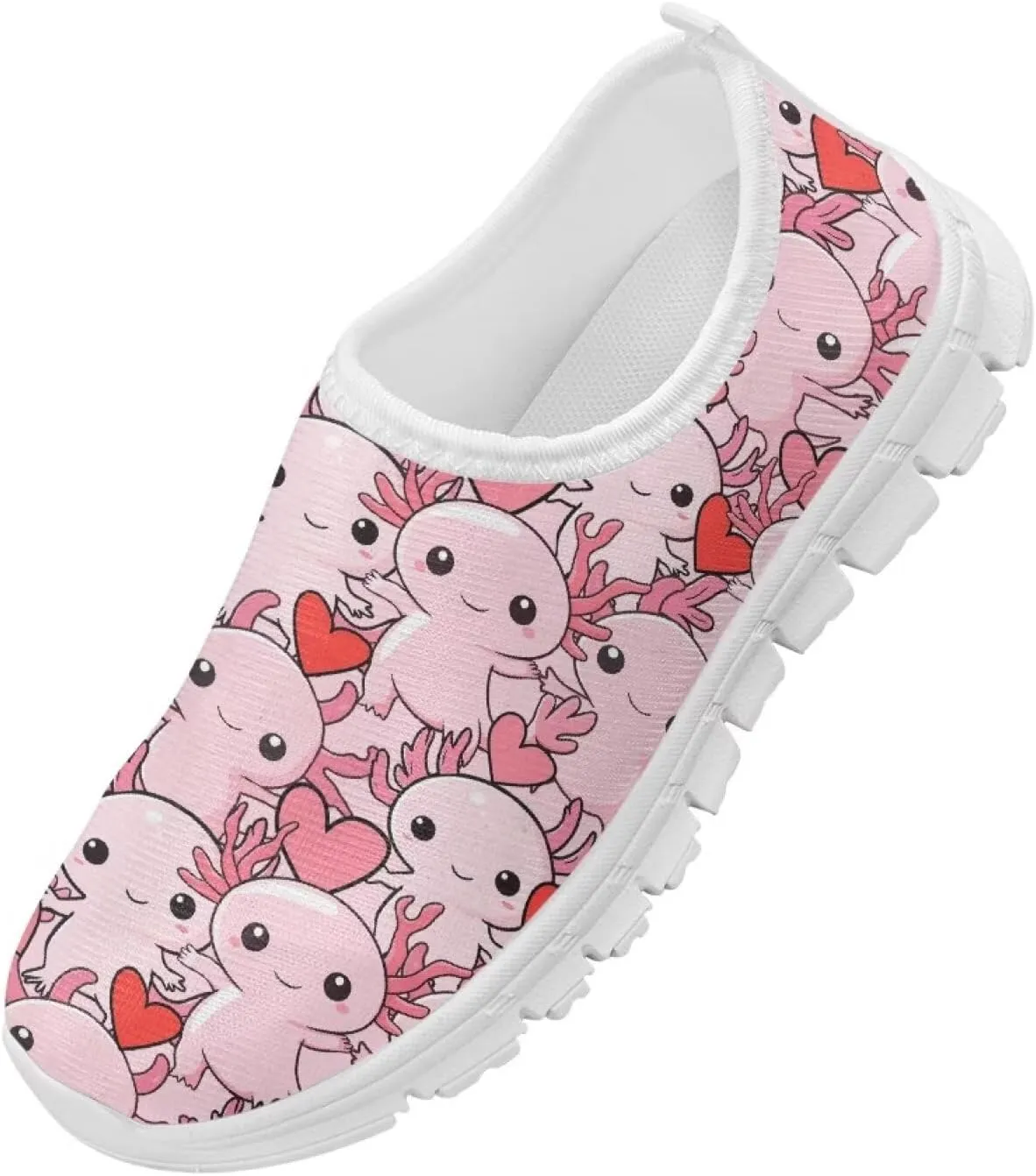 Cute Shoes for Girls Animal Themed Slip On Shoes Kids Wide Sneakers