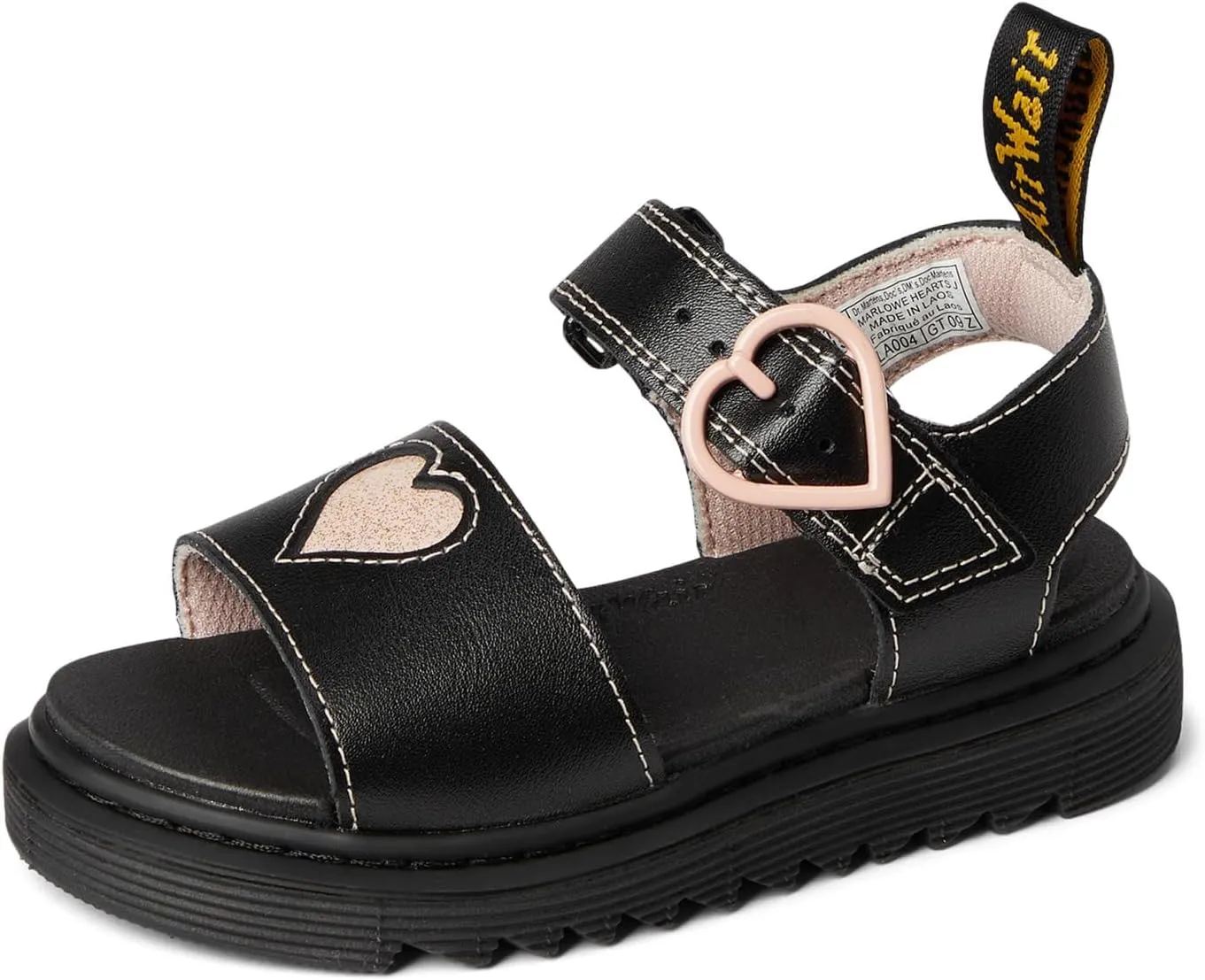 Dr. Martens Girl's Marlowe Hearts (Little Big Kid) Sandal
