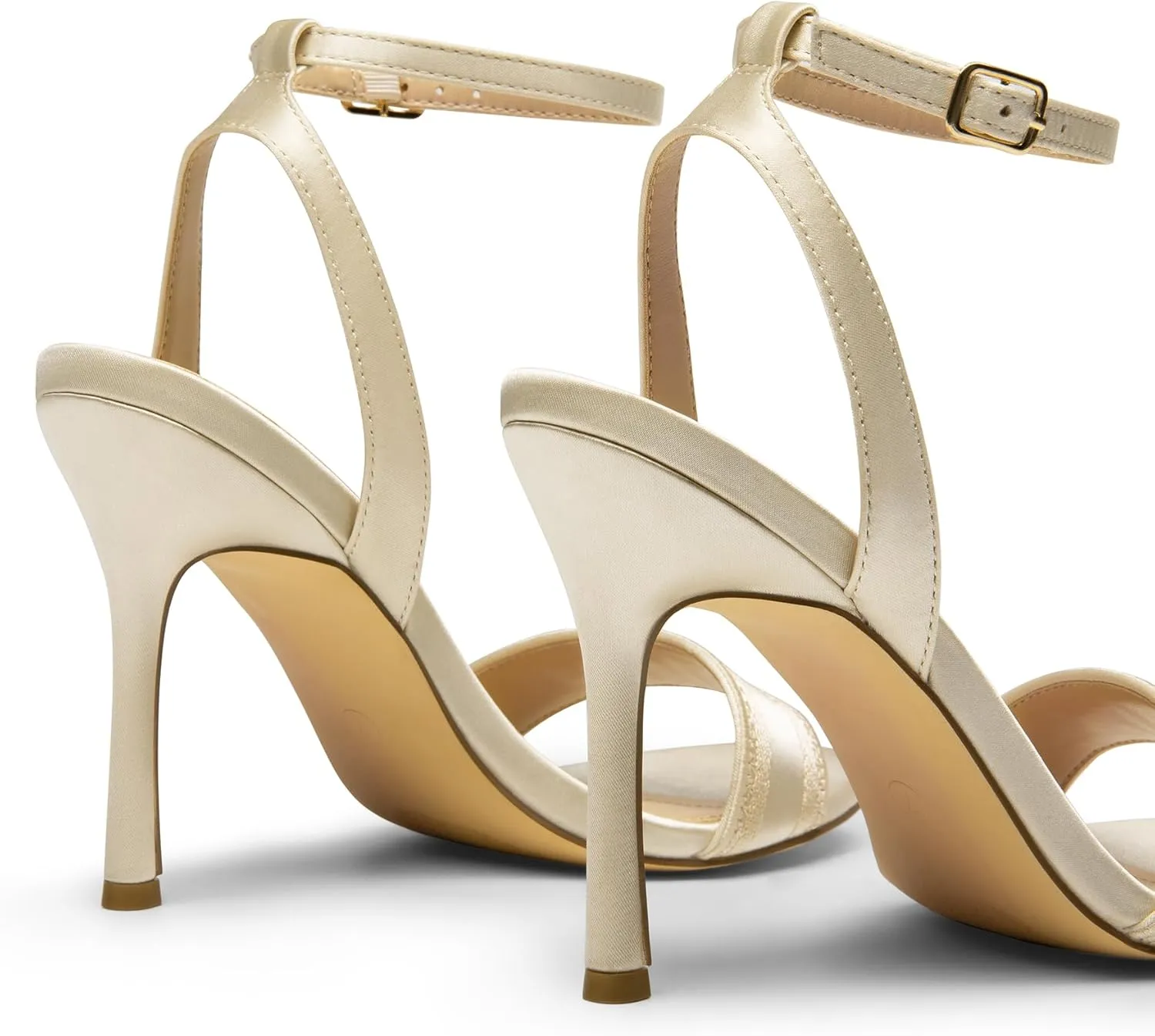 DREAM PAIRS High Stilettos Heels for Women Sexy Open Toe Strappy Sandals Shoes Ankle Strap Fashion Dressy Heels for Party Wedding