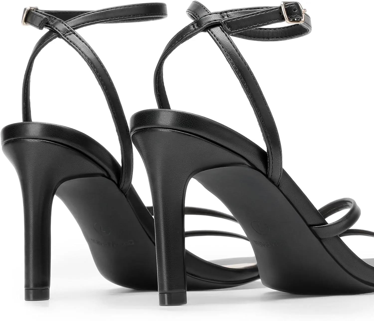 DREAM PAIRS Women’s High Stilettos Heels Open Toe Square Sandals Ankle Strap Pumps Sexy Comfort Strappy Dress Shoes Party Wedding Heeled Sandals