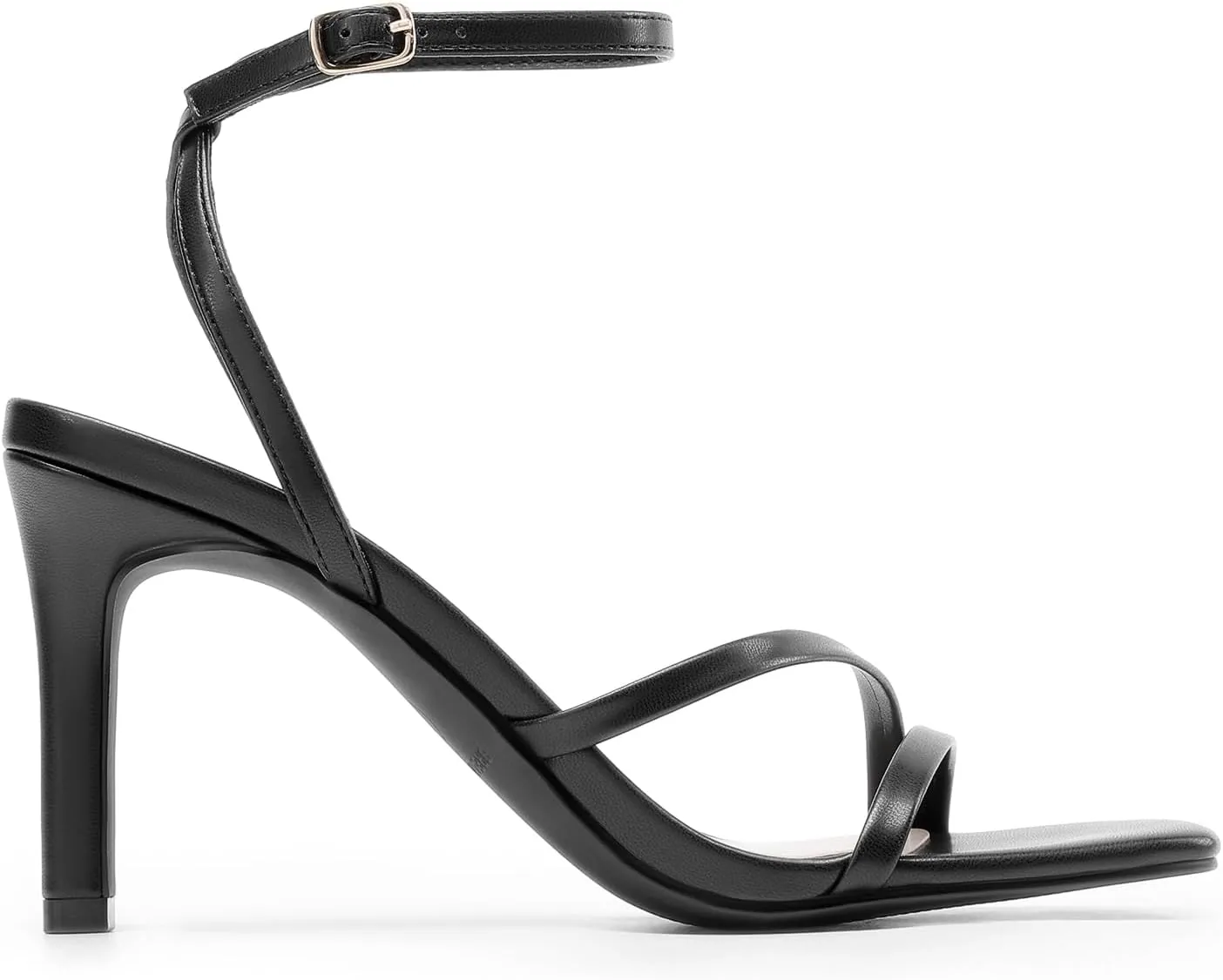DREAM PAIRS Women’s High Stilettos Heels Open Toe Square Sandals Ankle Strap Pumps Sexy Comfort Strappy Dress Shoes Party Wedding Heeled Sandals