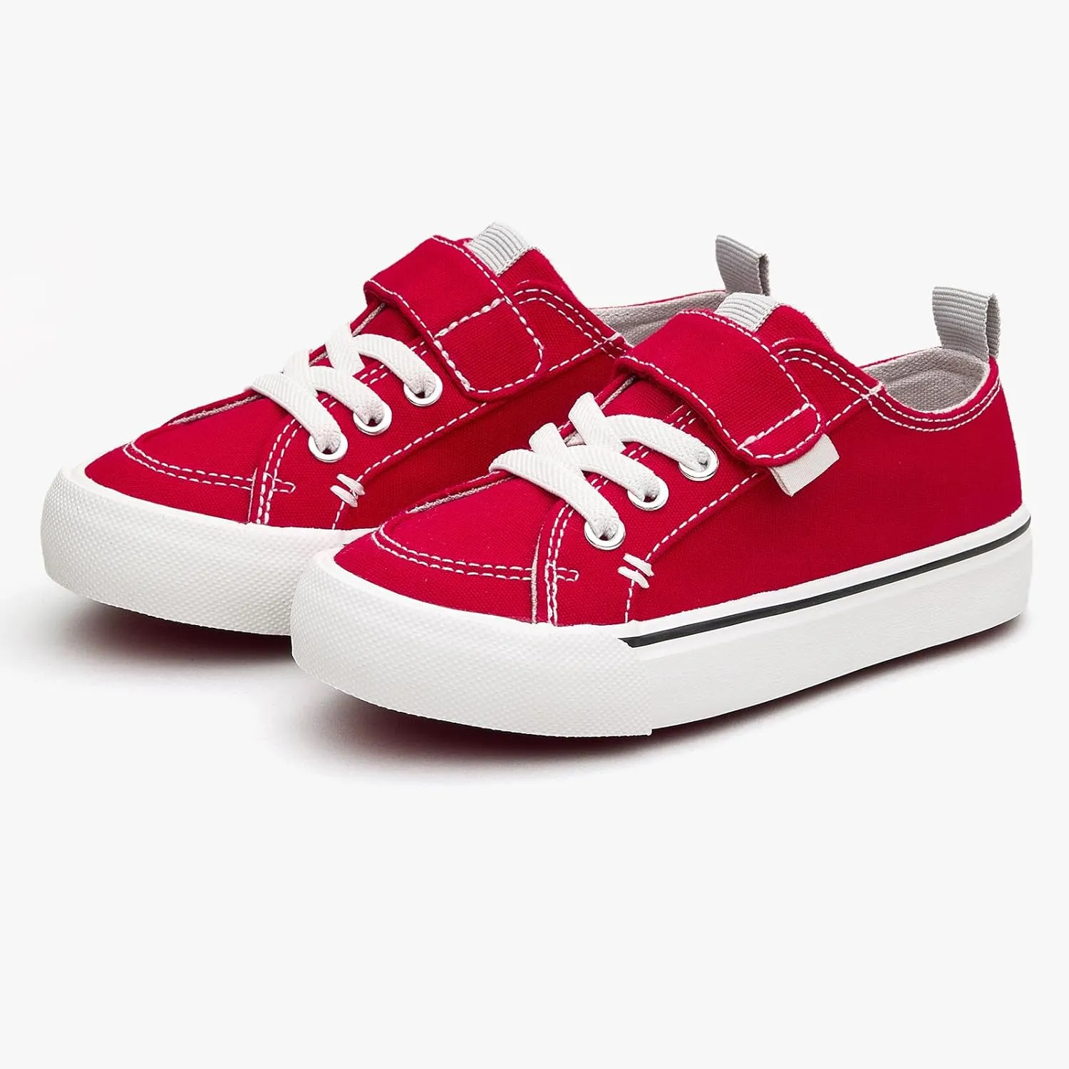EasyStar Girls Boys Comfort Hook and Loop Closure Shoes Sneakers