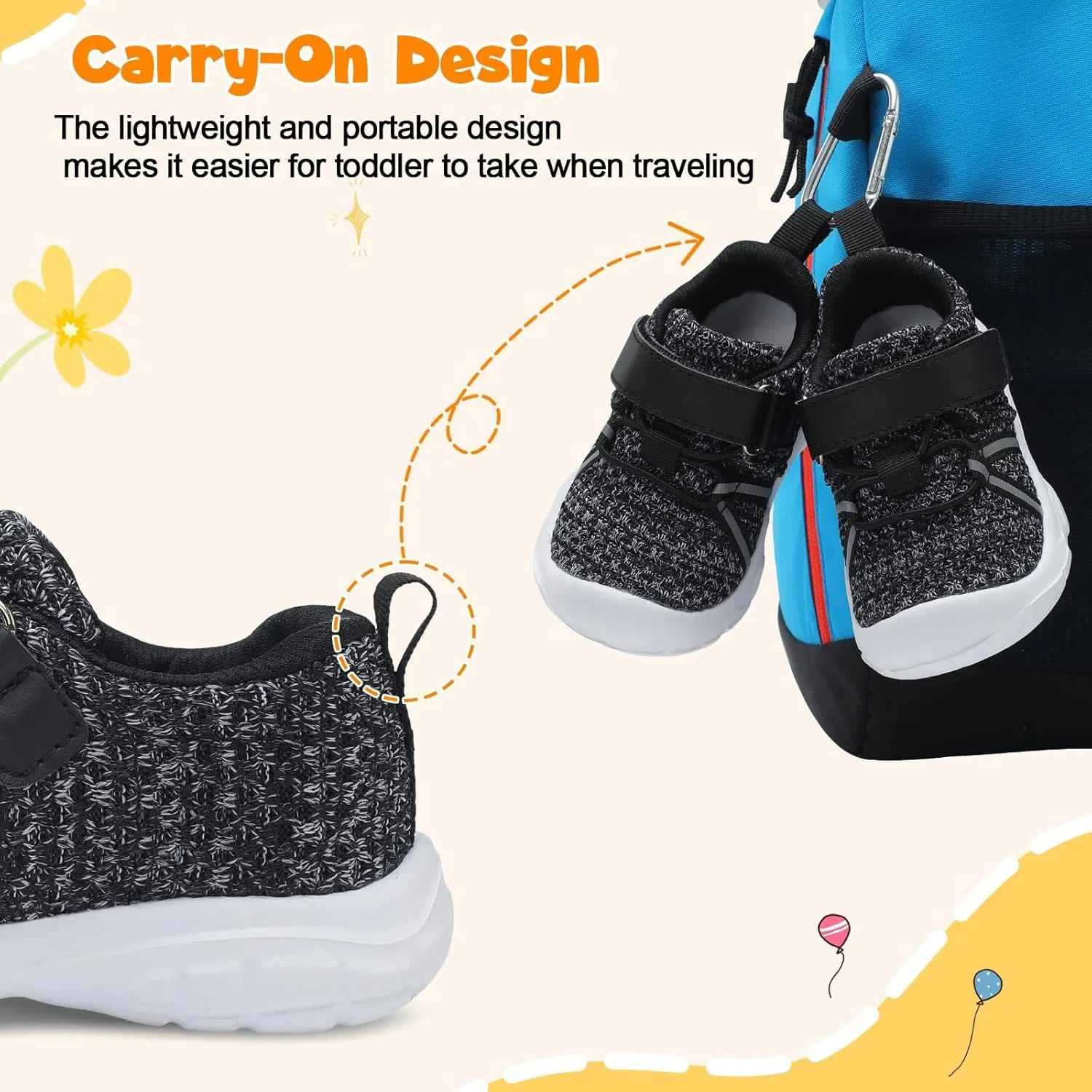 FEETCITY Toddler Sneakers Wide Toddler Shoes Boys Girls Tennis Shoes Sports Running Walking Sneakers