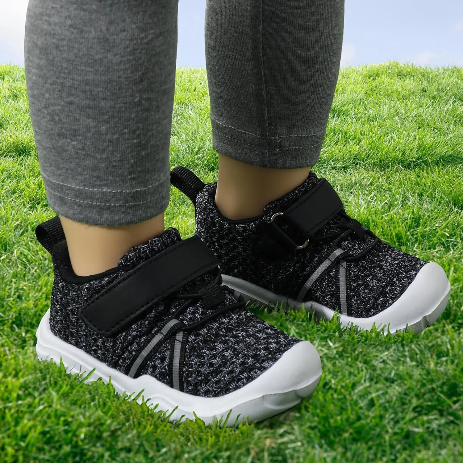 FEETCITY Toddler Sneakers Wide Toddler Shoes Boys Girls Tennis Shoes Sports Running Walking Sneakers