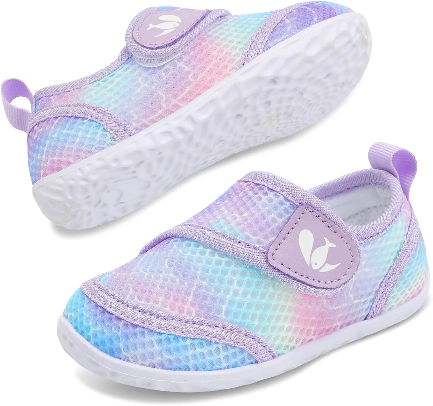 FEETCITY Toddler Water Shoes Boys Girls Swim Shoes Quick Dry Kids Aqua Socks Barefoot for Beach Swimming Pool