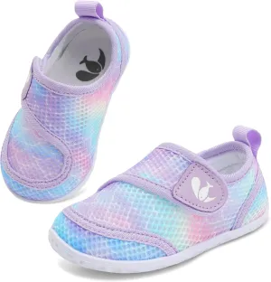 FEETCITY Toddler Water Shoes Boys Girls Swim Shoes Quick Dry Kids Aqua Socks Barefoot for Beach Swimming Pool